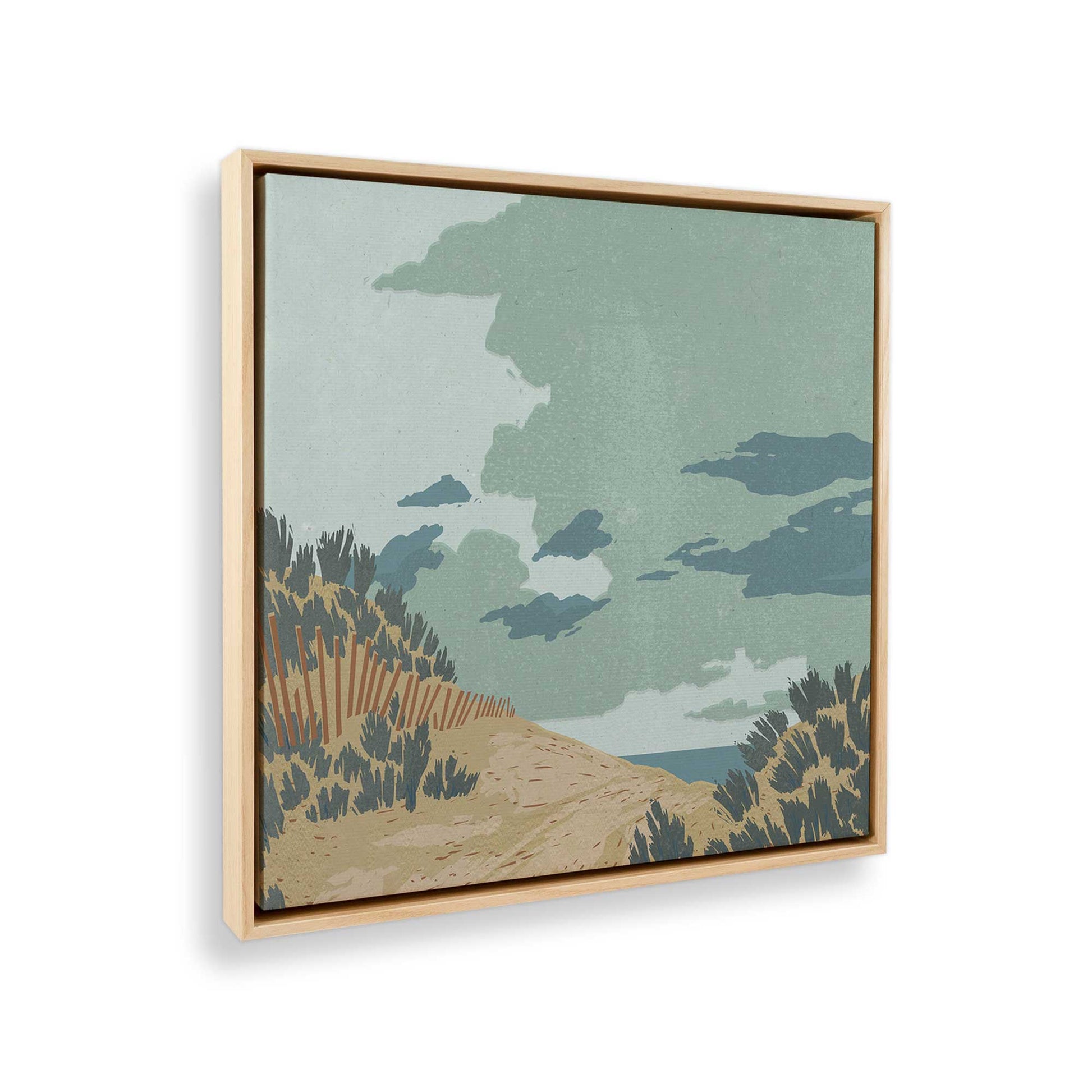 [Color:American Maple], Picture of the corner of the art