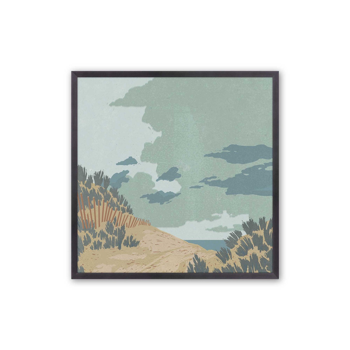 [Color:Weathered Zinc], Picture of art in a Weathered Zinc frame