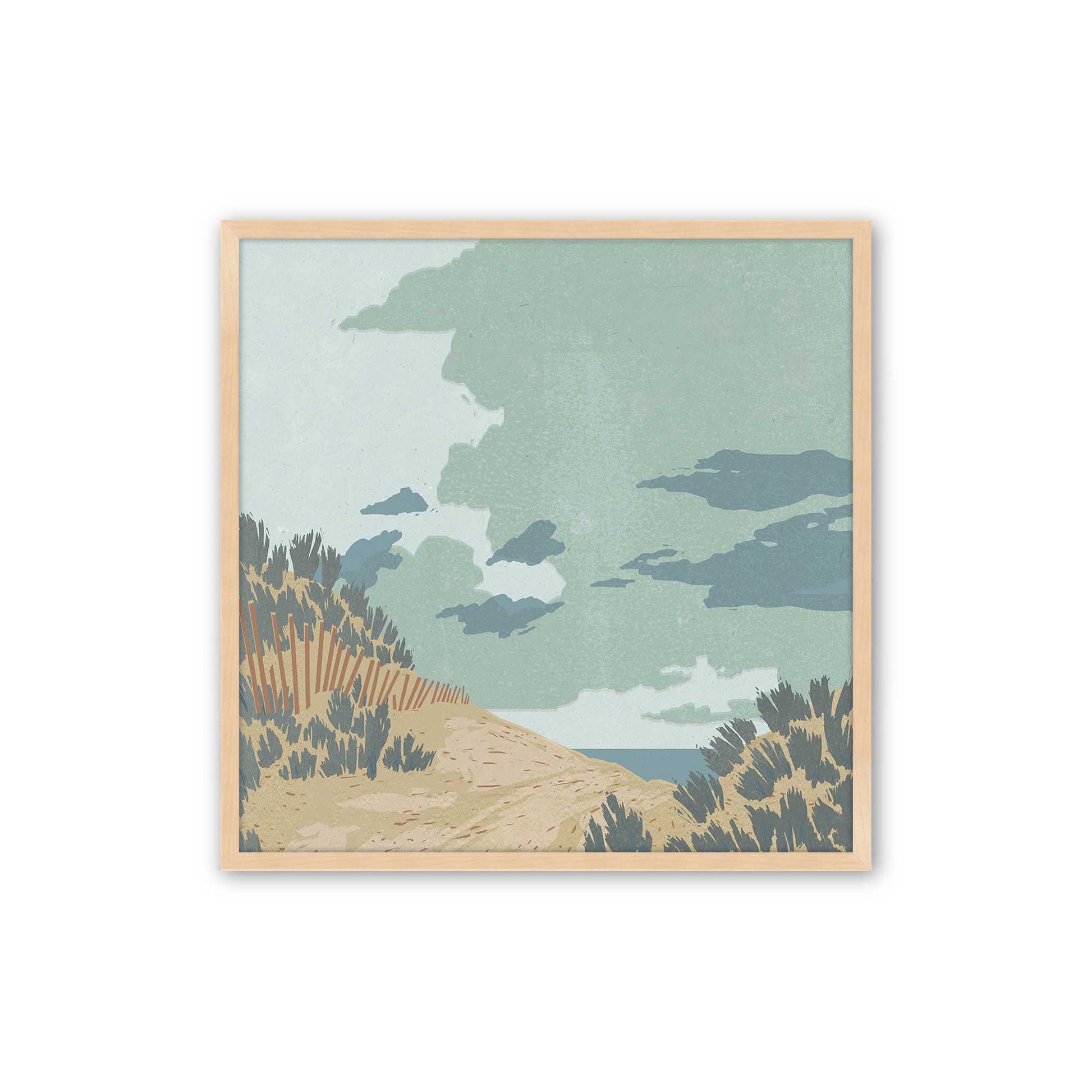 [Color:Raw Maple], Picture of art in a Raw Maple frame