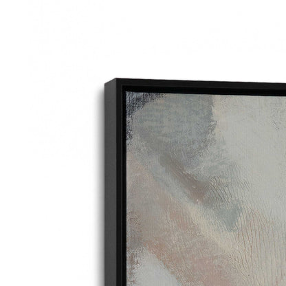 [Color:Satin Black], Picture of art in a Satin Black frame at an angle