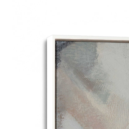 [Color:Opaque White], Picture of art in a White frame at an angle
