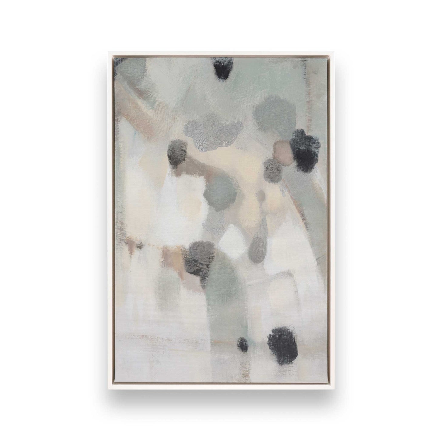 [Color:Opaque White], Picture of art in a White frame