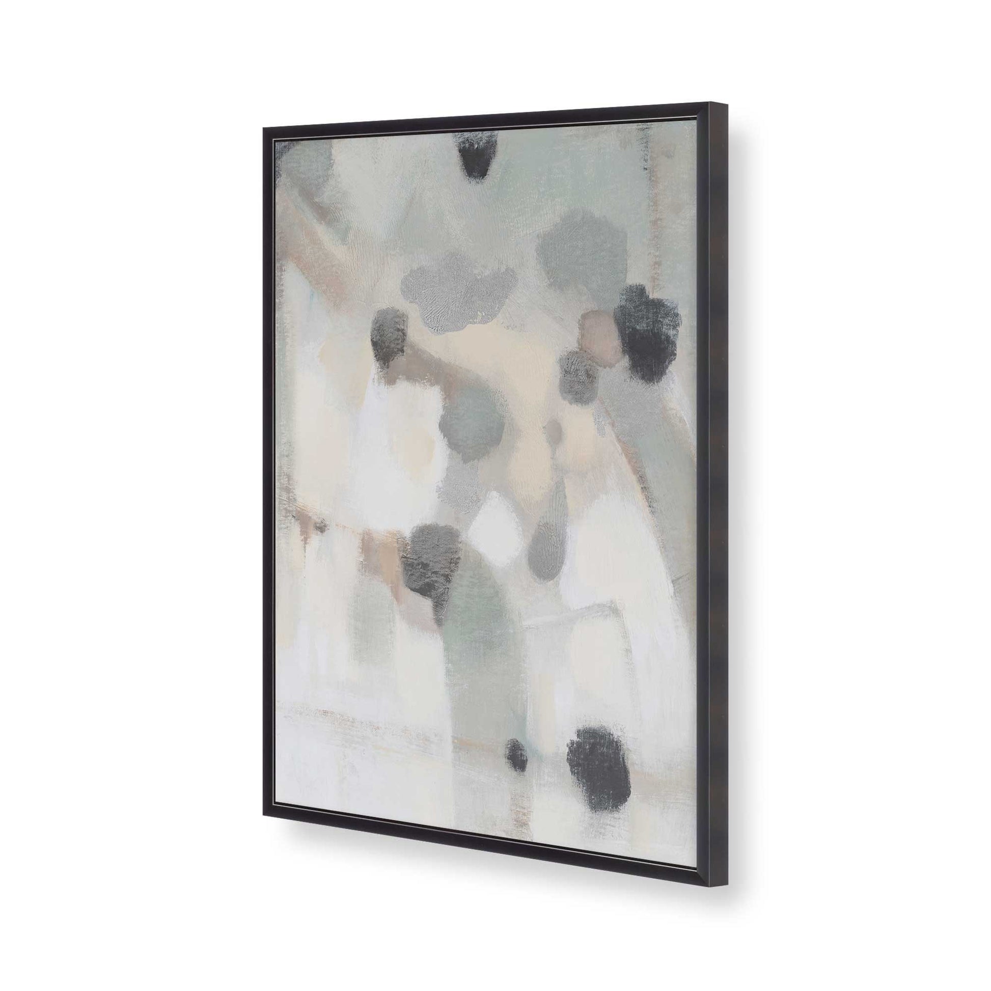 [Color:Weathered Zinc], Picture of art in a Weathered Zinc frame of the corner