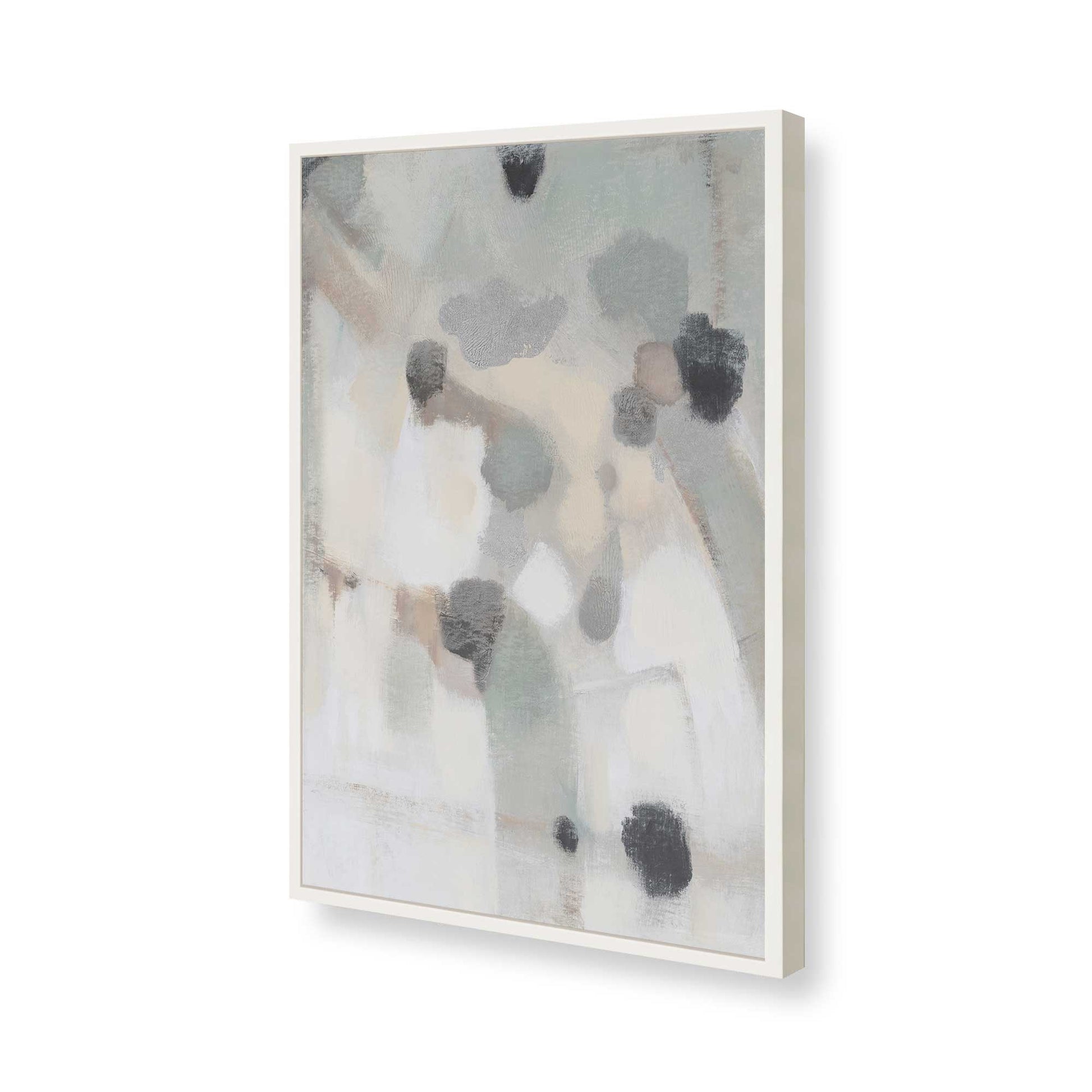 [Color:Opaque White], Picture of art in a Opaque White frame of the corner