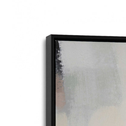 [Color:Satin Black], Picture of art in a Satin Black frame at an angle
