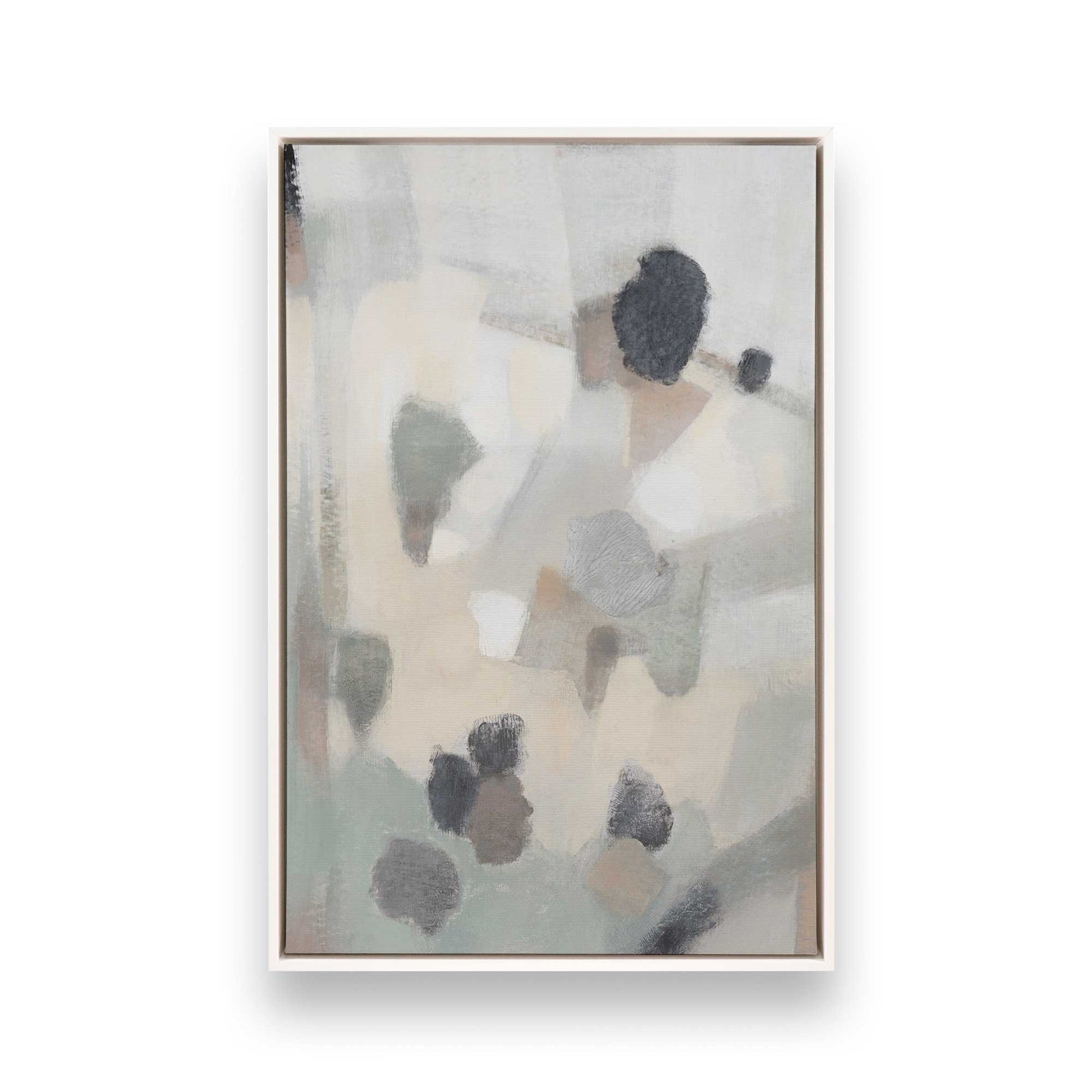 [Color:Opaque White], Picture of art in a White frame