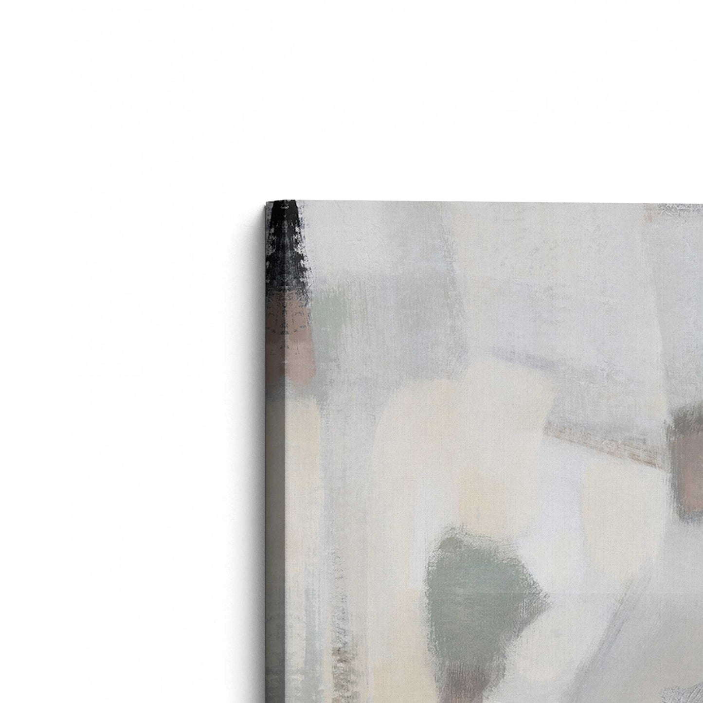 [Color:Stretched Canvas], Picture of the corner of the art