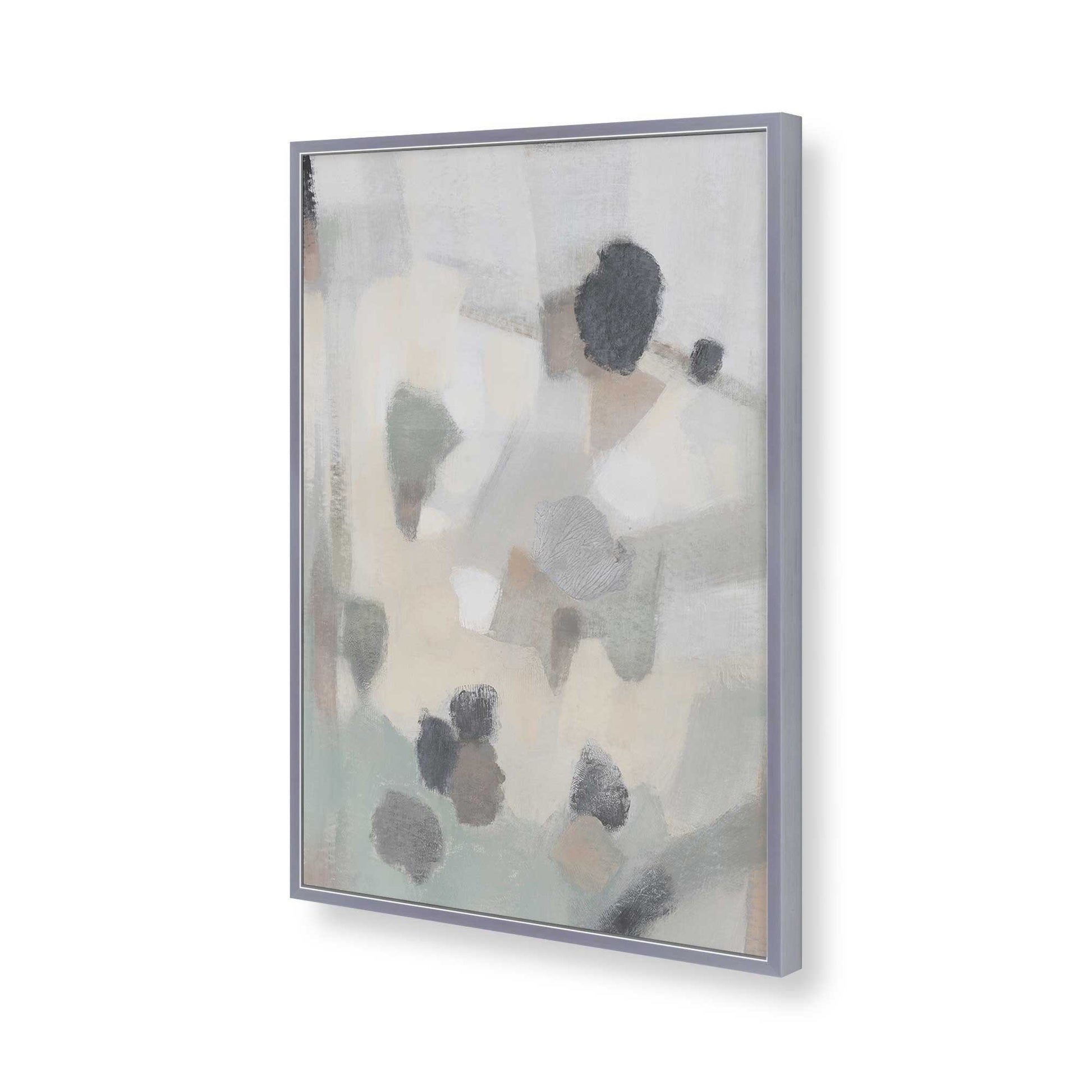 [Color:Polished Chrome], Picture of art in a Polished Chrome frame of the corner