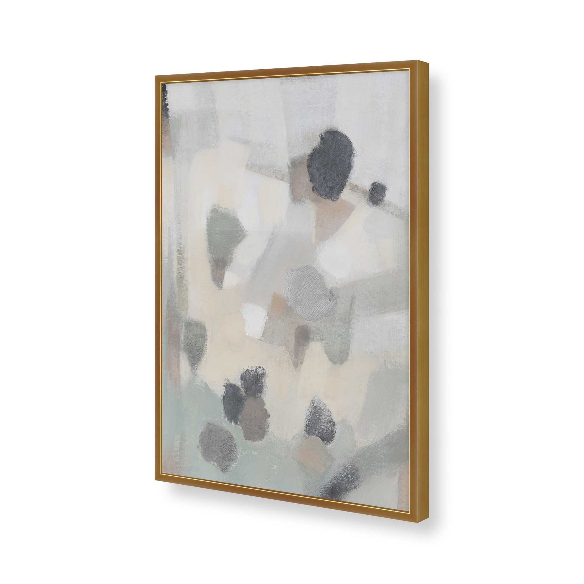 [Color:Polished Gold], Picture of art in a Polished Gold frame of the corner