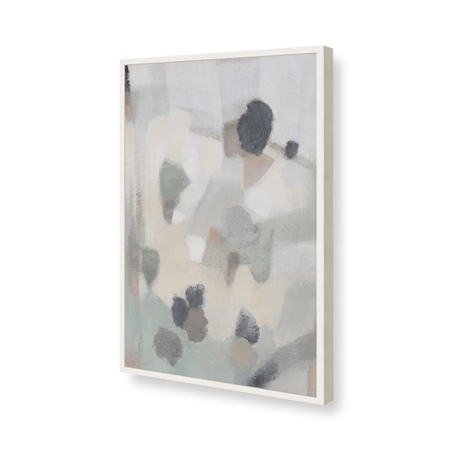 [Color:Opaque White], Picture of art in a Opaque White frame of the corner