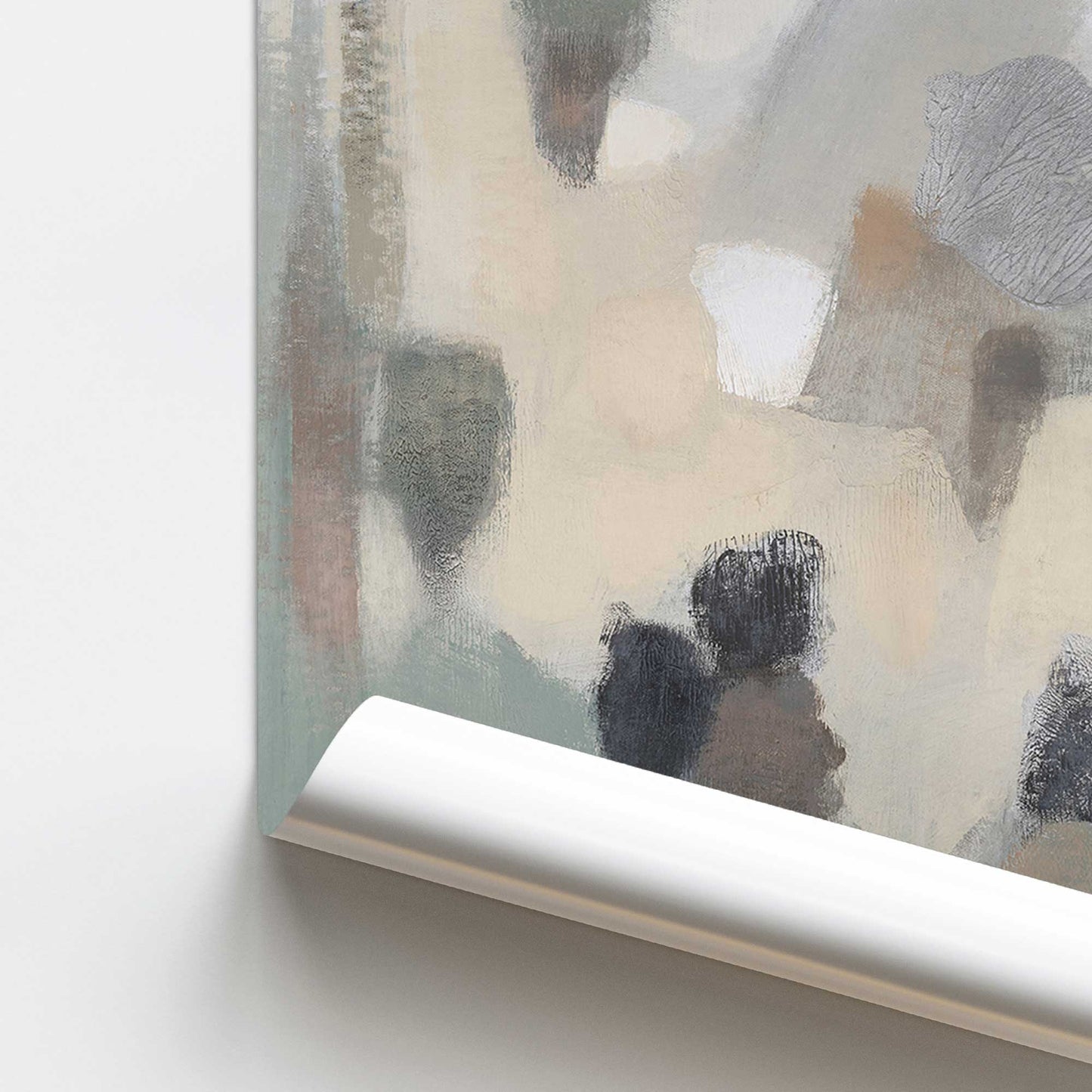 [color:Rolled Print], Picture of close up of art
