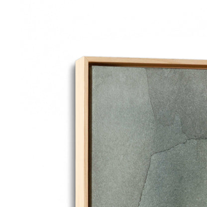 [Color:American Maple], Picture of art in a American Maple frame at an angle