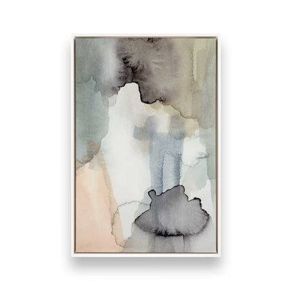 [Color:Opaque White], Picture of art in a White frame