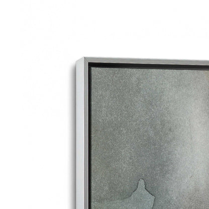 [Color:Polished Chrome], Picture of art in a Polished Chrome frame at an angle