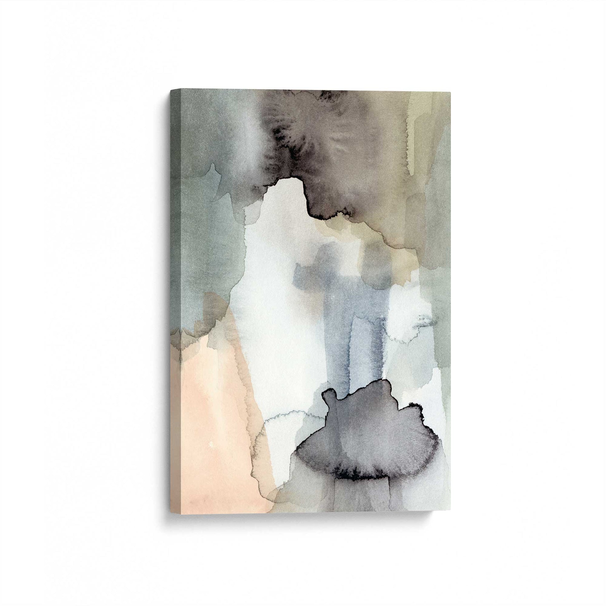 [Color:Stretched Canvas], Picture of art at an angle
