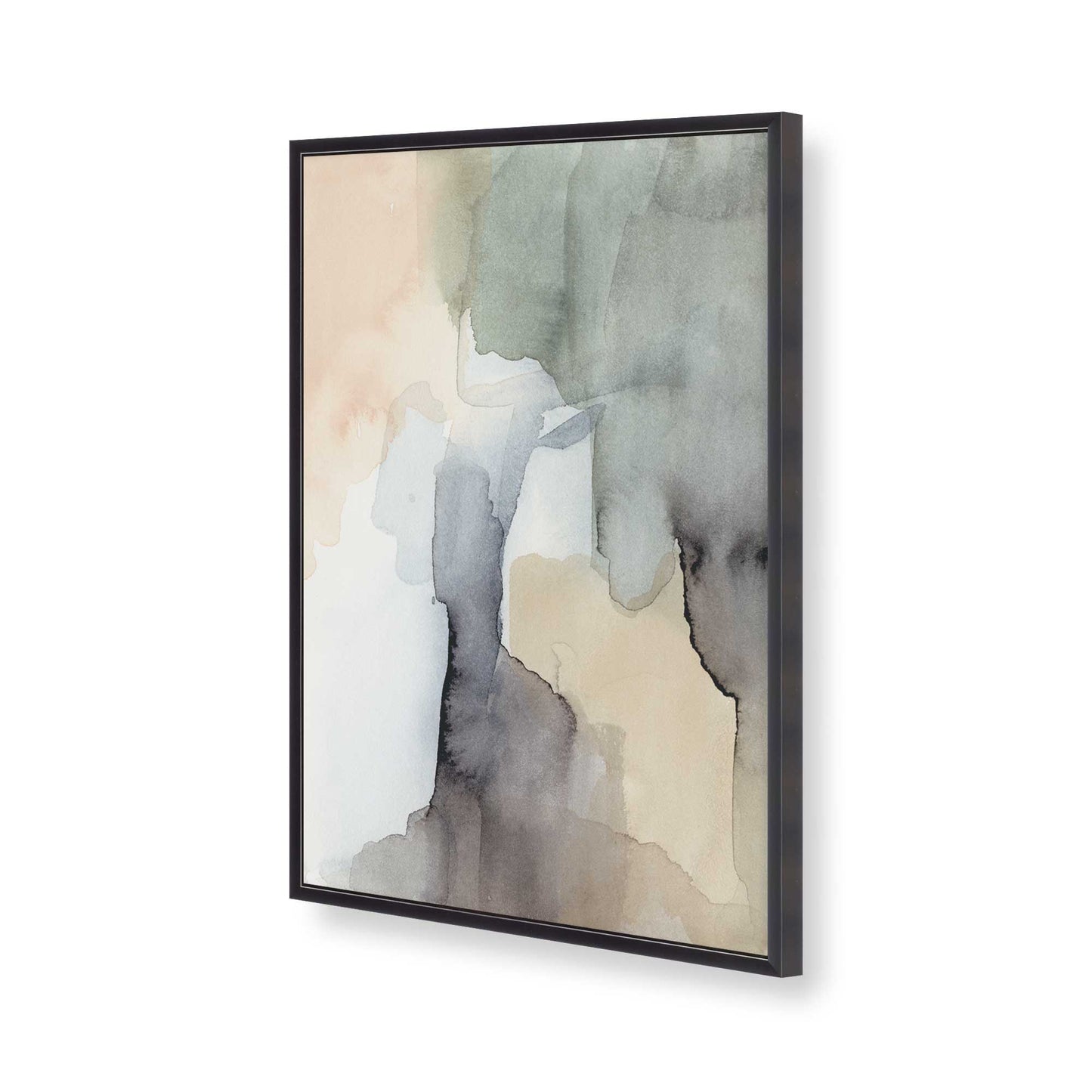 [Color:Weathered Zinc], Picture of art in a Weathered Zinc frame of the corner