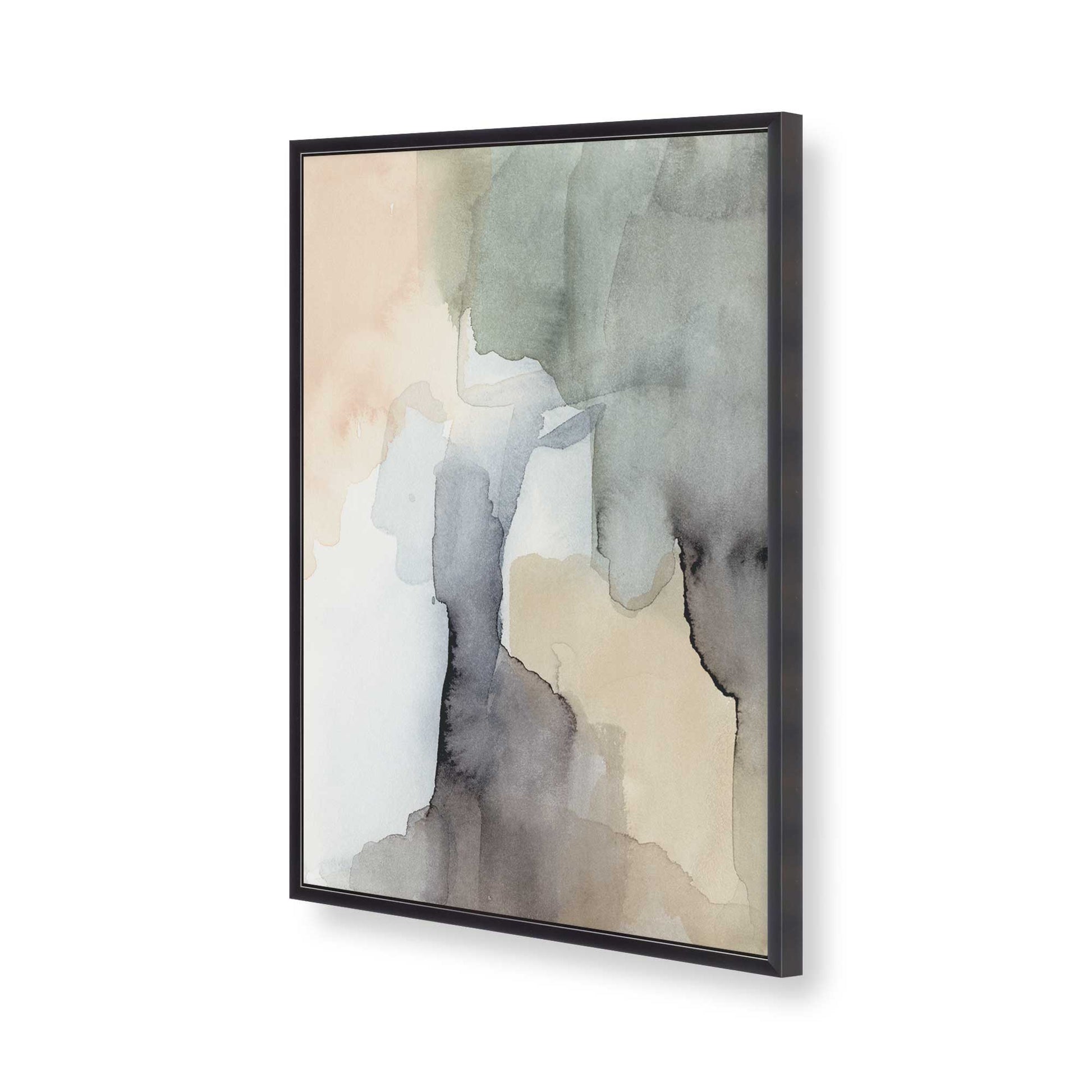 [Color:Weathered Zinc], Picture of art in a Weathered Zinc frame of the corner