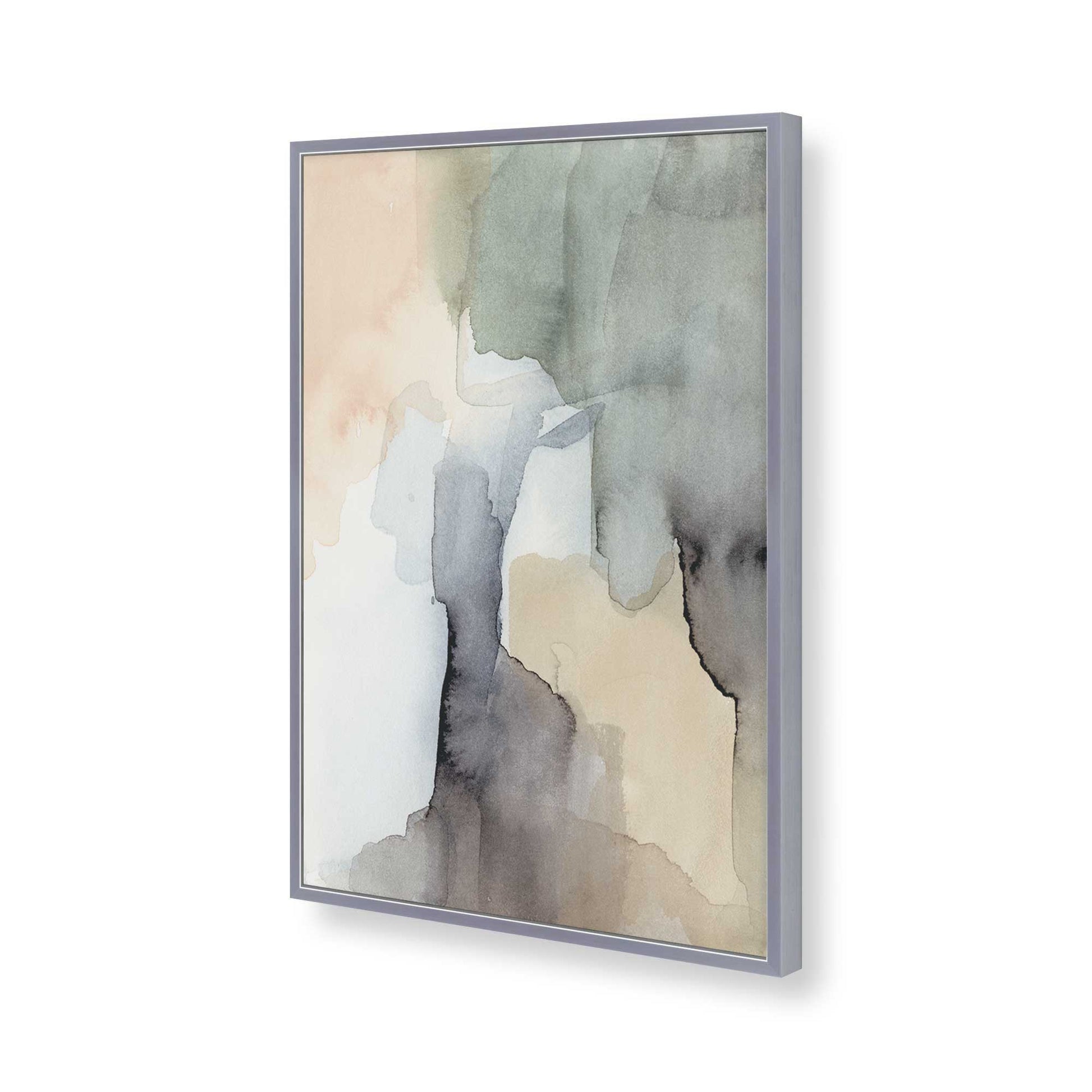 [Color:Polished Chrome], Picture of art in a Polished Chrome frame of the corner