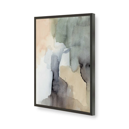 [Color:Satin Black], Picture of art in a Satin Black frame of the corner