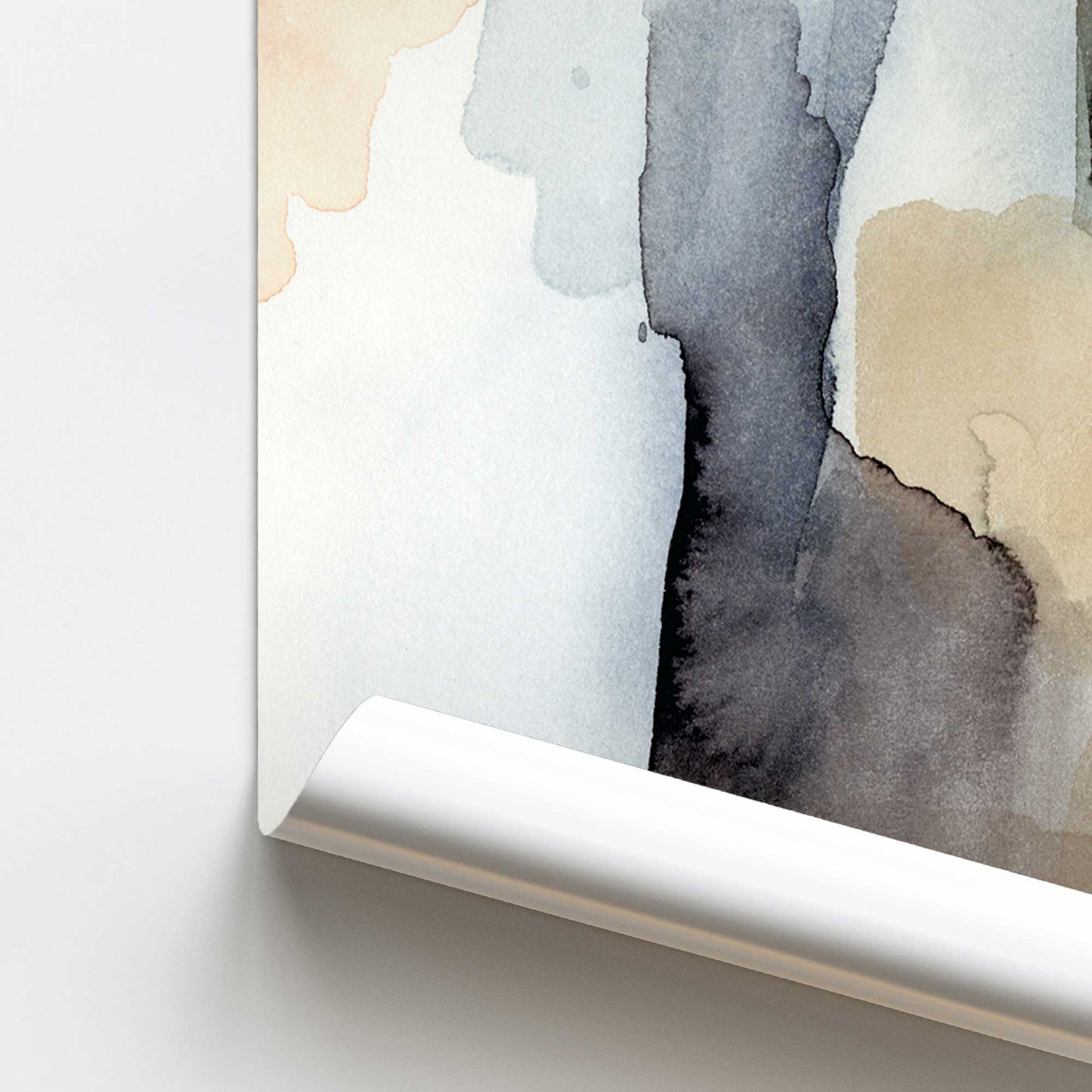 [color:Rolled Print], Picture of close up of art