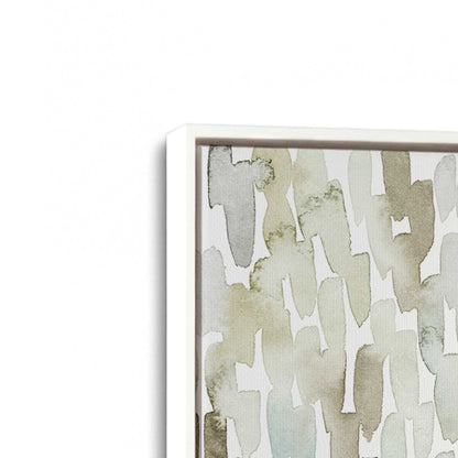 [Color:Opaque White], Picture of art in a White frame at an angle