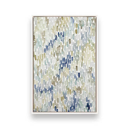[Color:Opaque White], Picture of art in a White frame