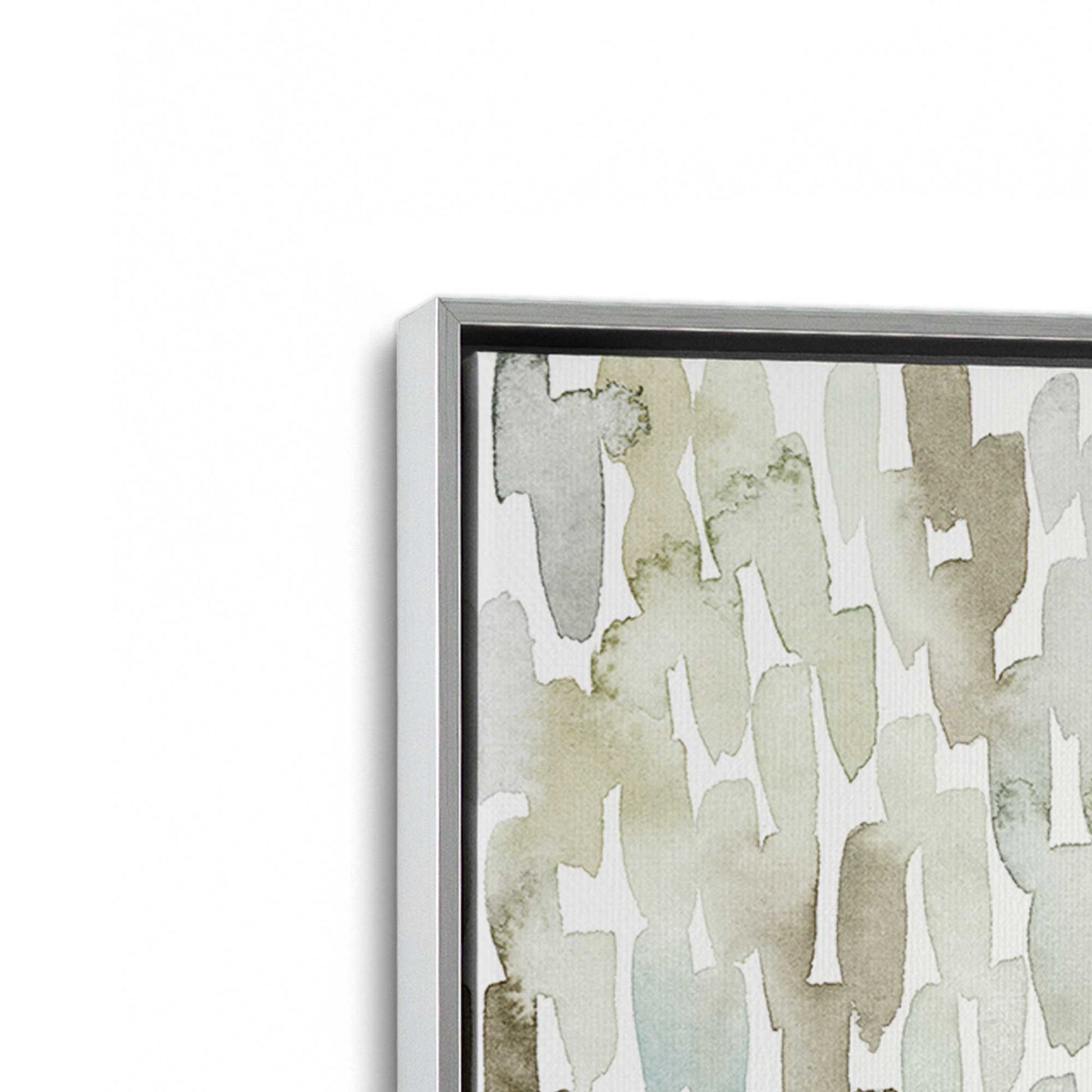 [Color:Polished Chrome], Picture of art in a Polished Chrome frame at an angle