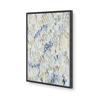 [Color:Weathered Zinc], Picture of art in a Weathered Zinc frame of the corner