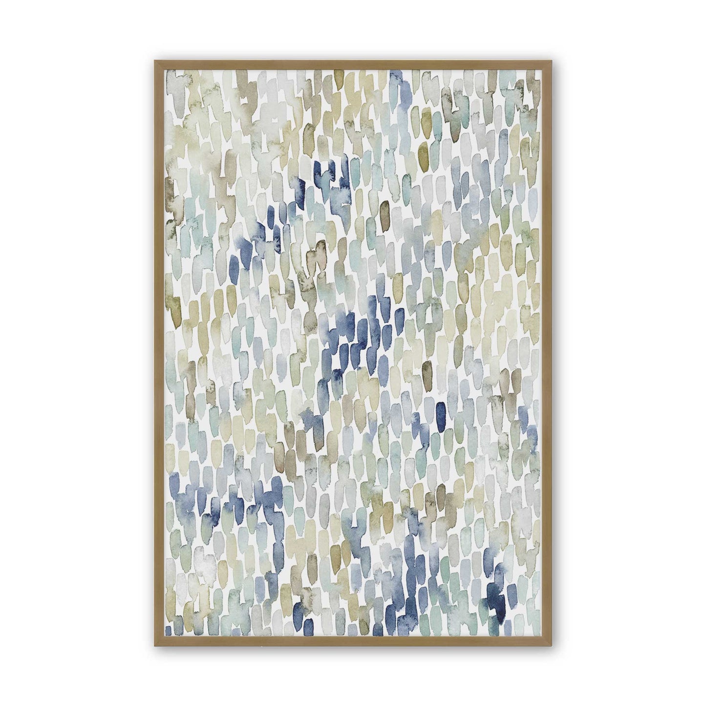 [Color:Brushed Gold], Picture of art in a Brushed Gold frame