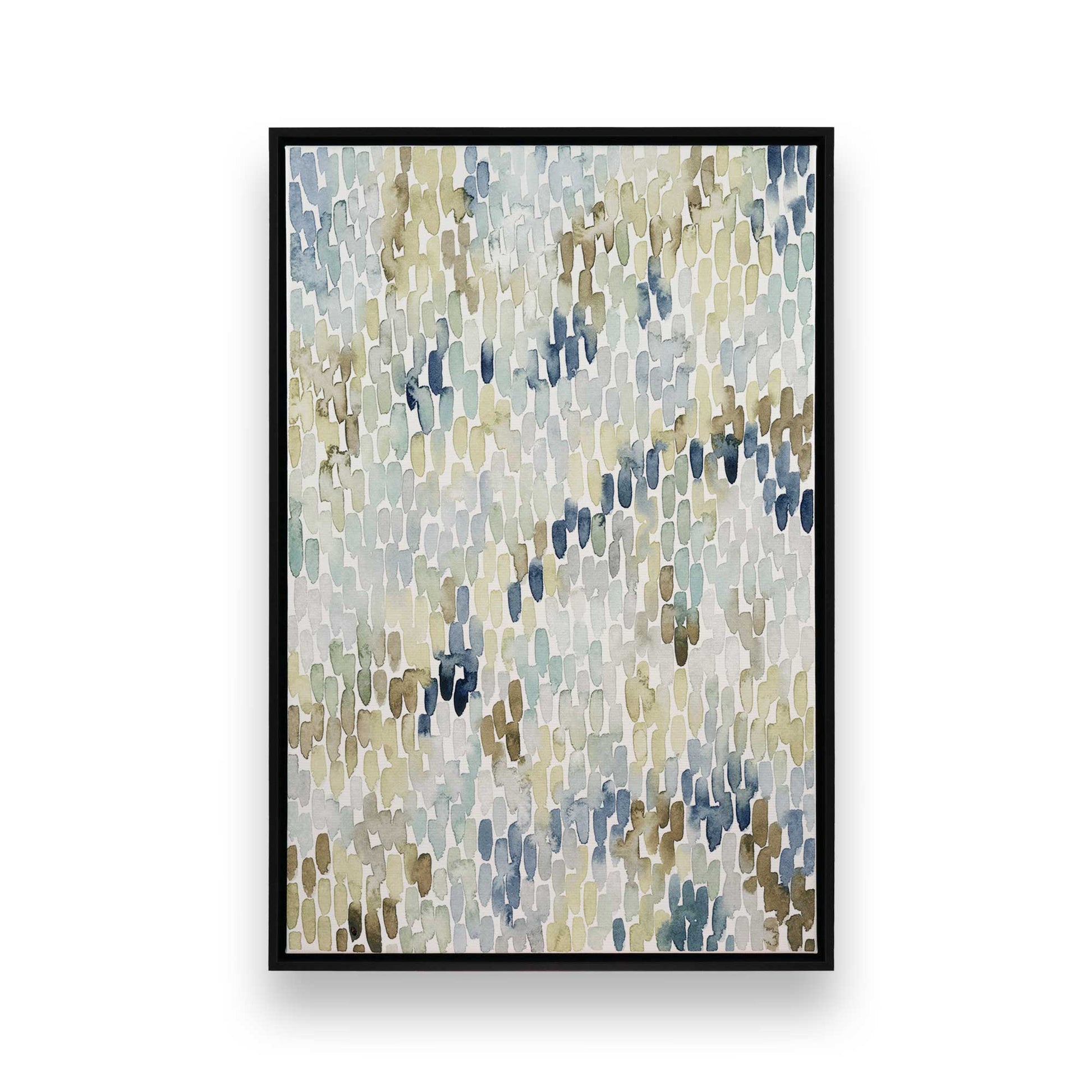 [Color:Satin Black], Picture of art in a Satin Black frame