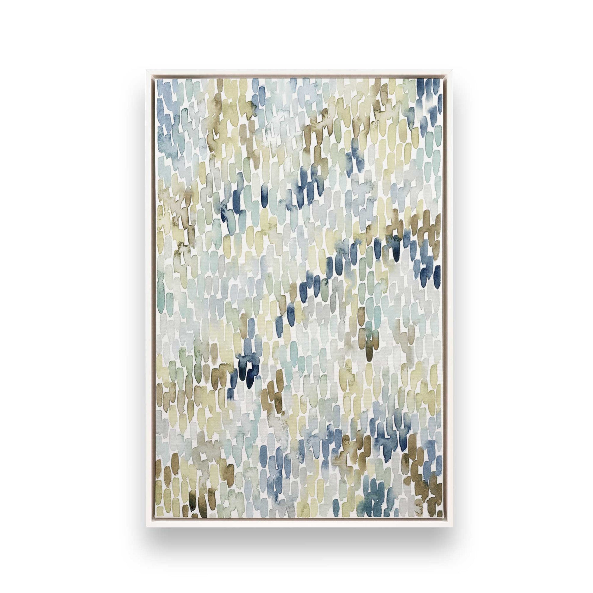 [Color:Opaque White], Picture of art in a White frame