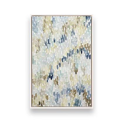 [Color:Opaque White], Picture of art in a White frame
