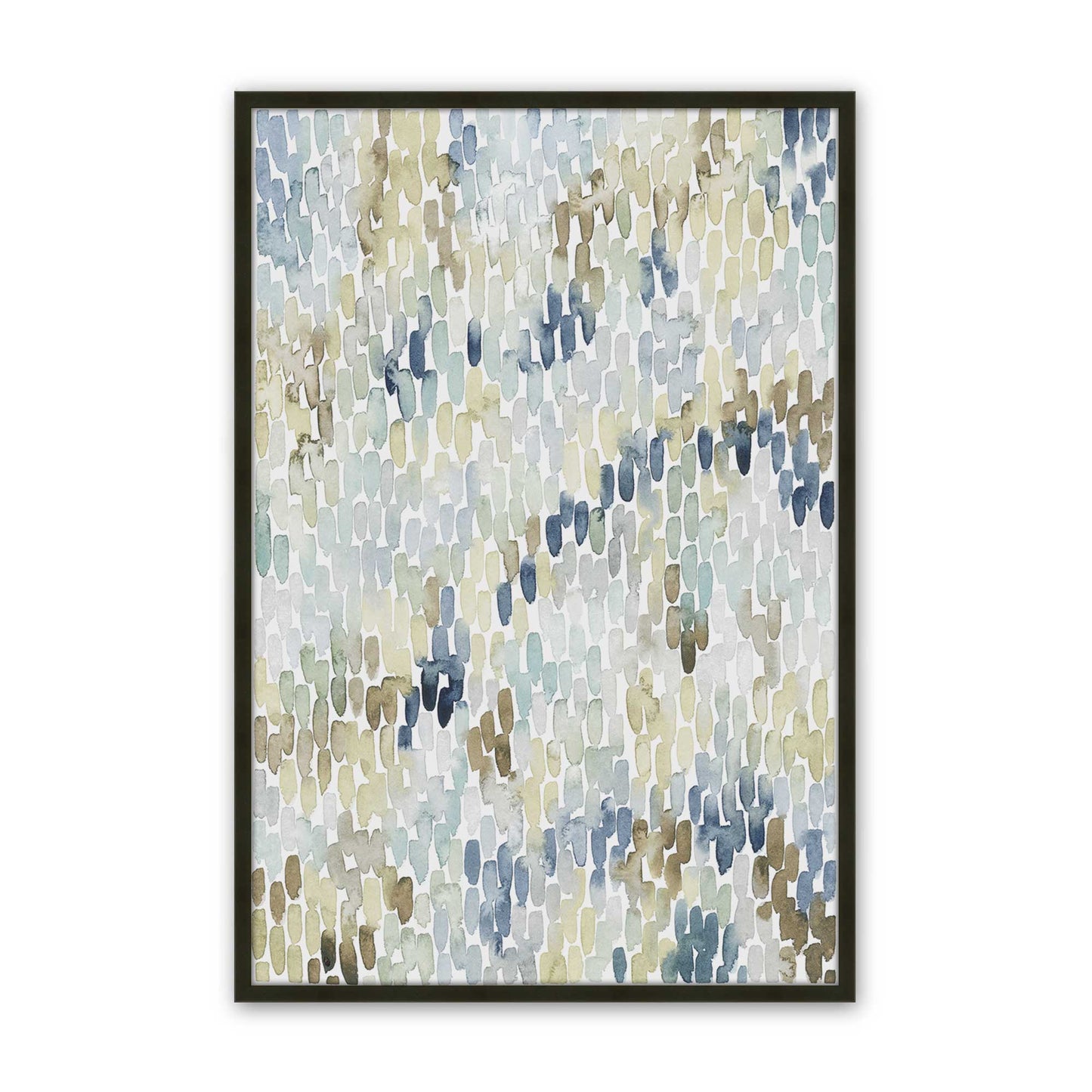 [Color:Satin Black], Picture of art in a Satin Black frame