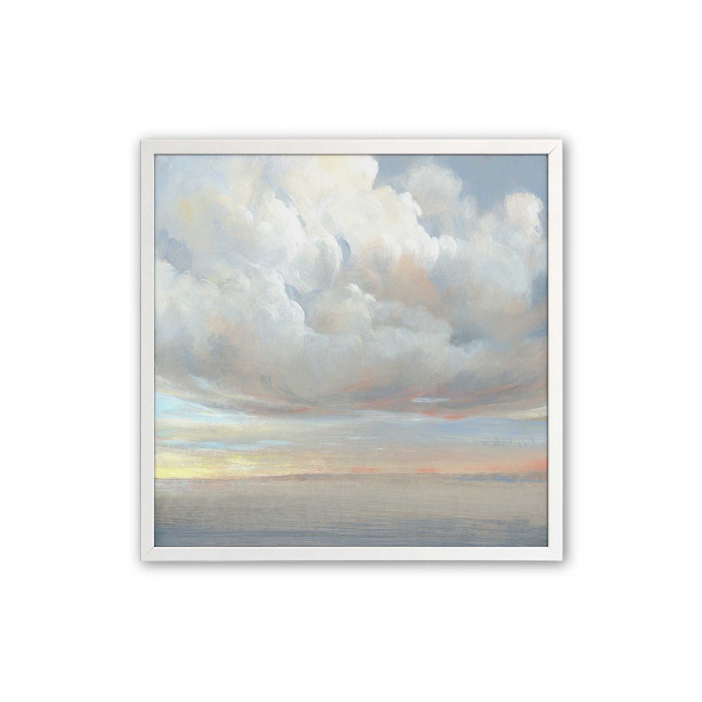 [Color:Opaque White], Picture of art in a Opaque White frame