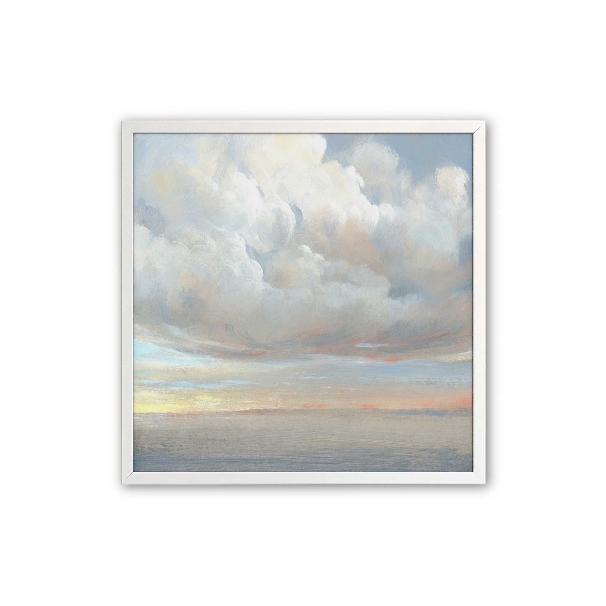 [Color:Opaque White], Picture of art in a Opaque White frame