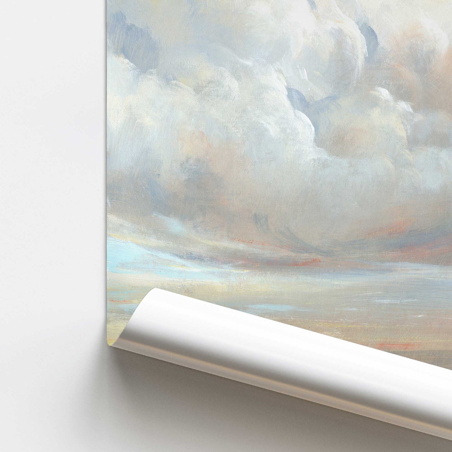 [color:Rolled Print], Picture of close up of art