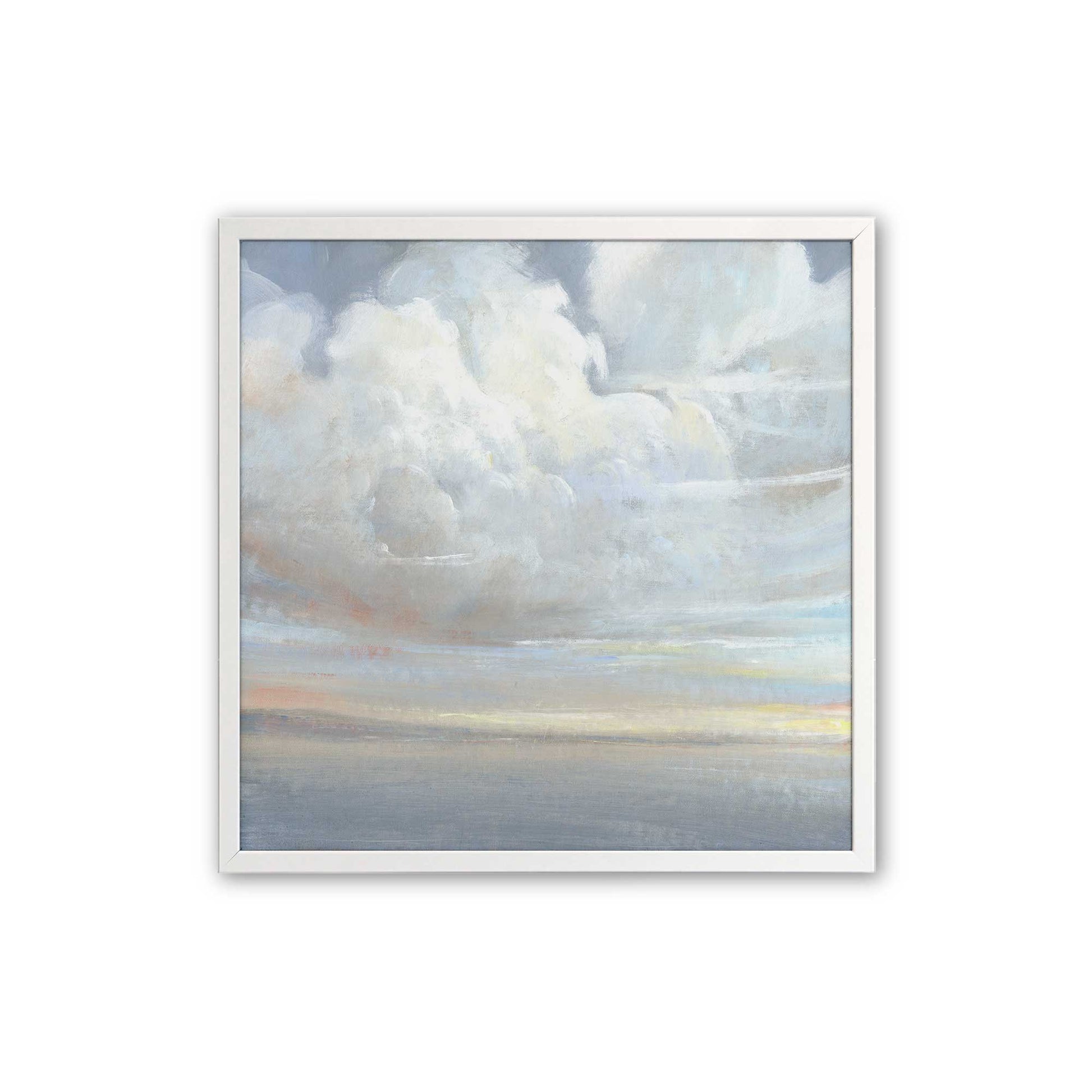 [Color:Opaque White], Picture of art in a Opaque White frame
