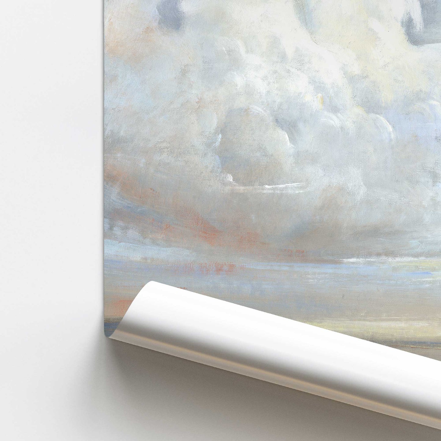 [color:Rolled Print], Picture of close up of art