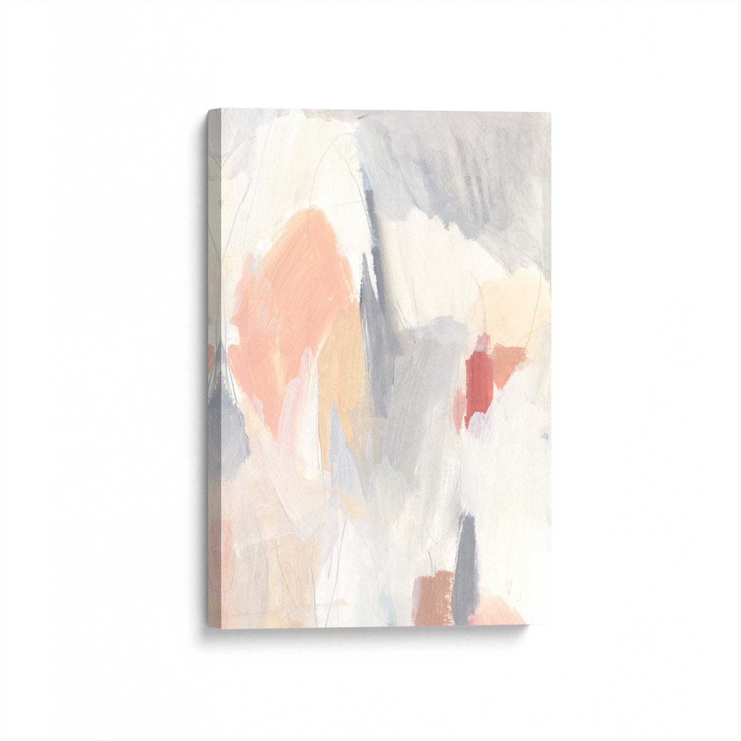 [Color:Stretched Canvas], Picture of art at an angle