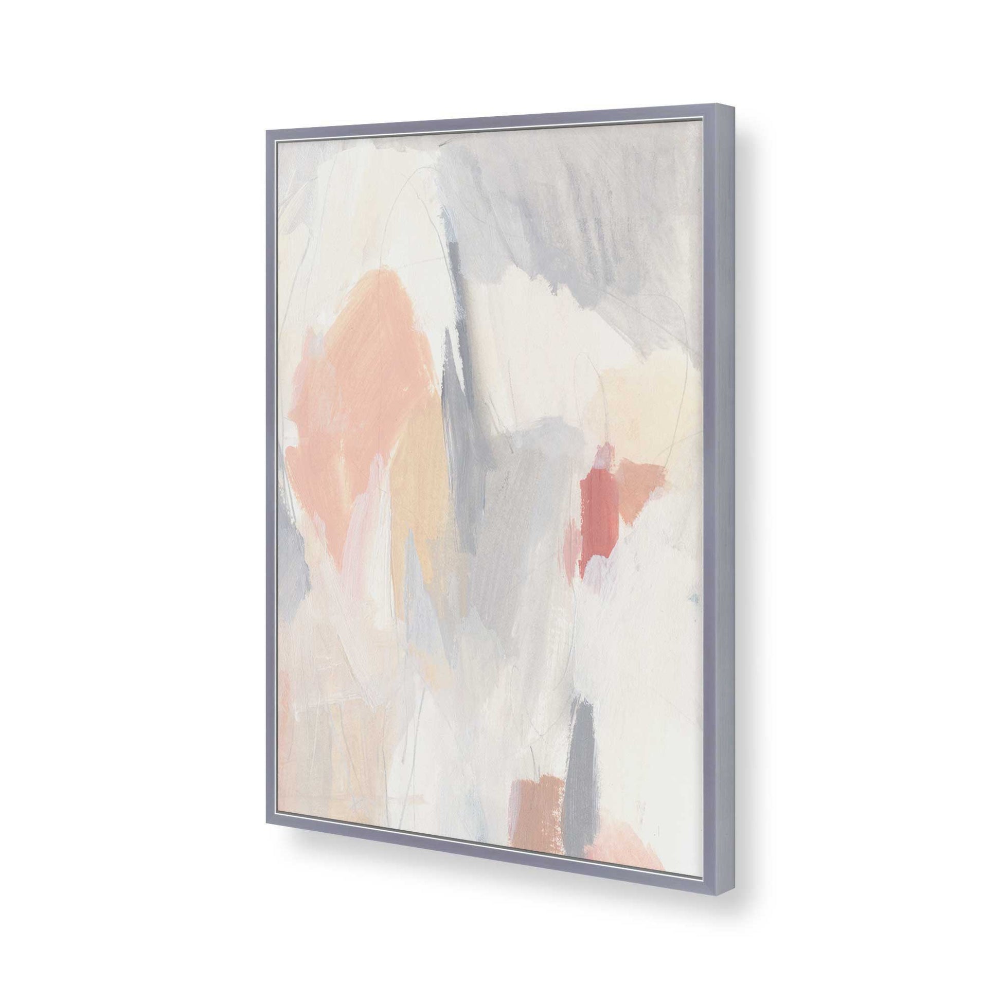 [Color:Polished Chrome], Picture of art in a Polished Chrome frame of the corner