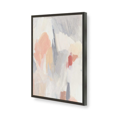 [Color:Satin Black], Picture of art in a Satin Black frame of the corner