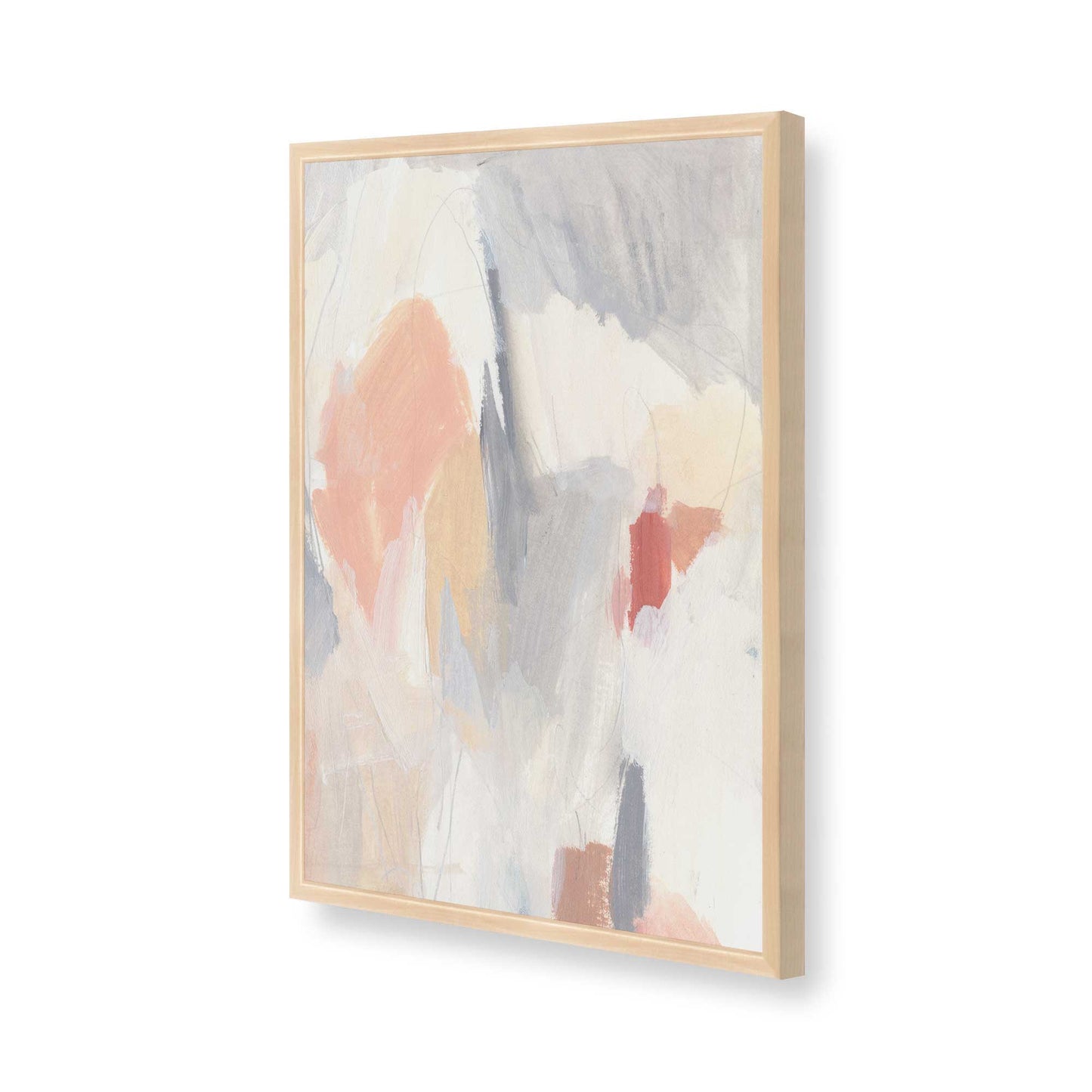 [Color:Raw Maple], Picture of art in a Raw Maple frame of the corner