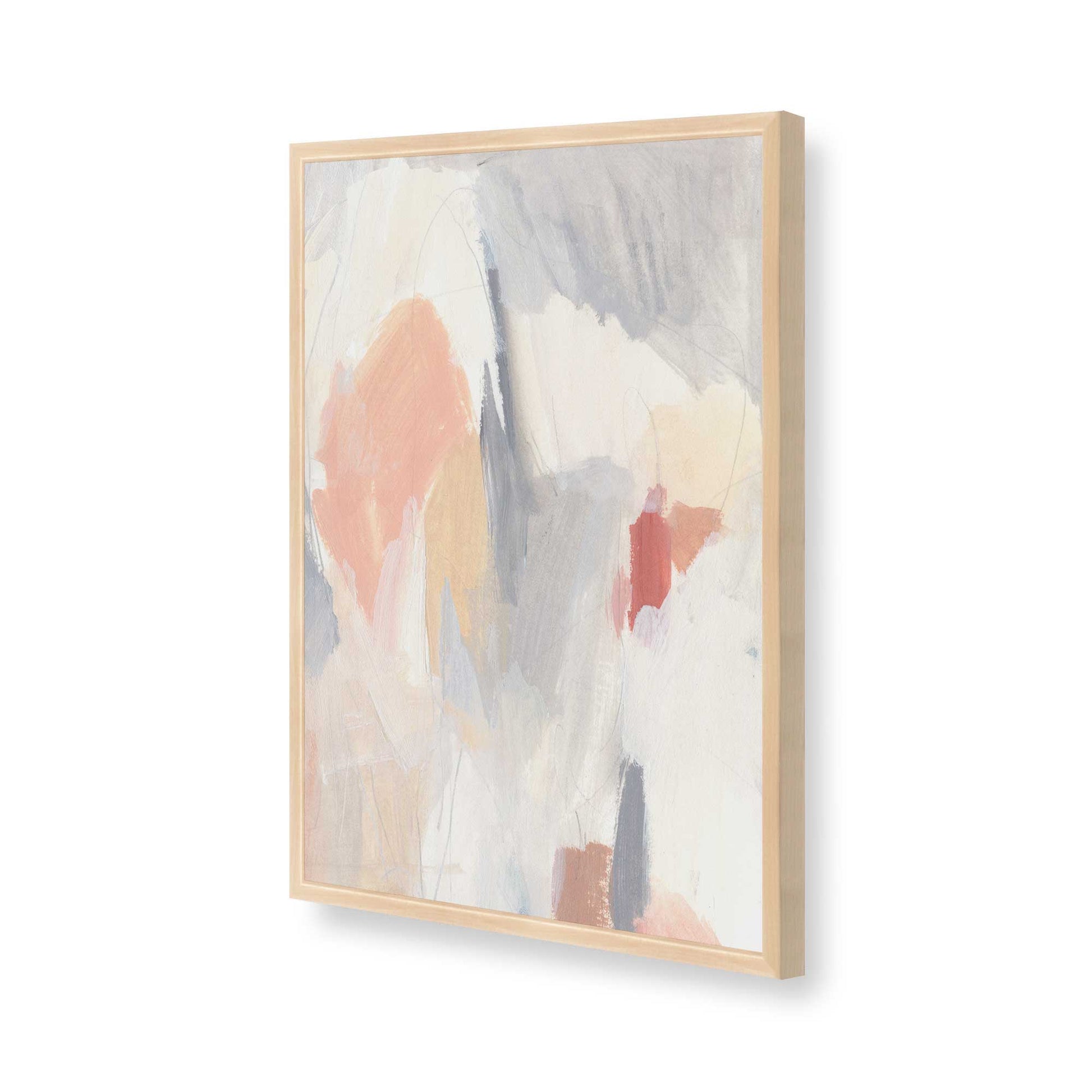 [Color:Raw Maple], Picture of art in a Raw Maple frame of the corner
