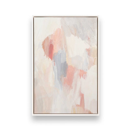 [Color:Opaque White], Picture of art in a White frame