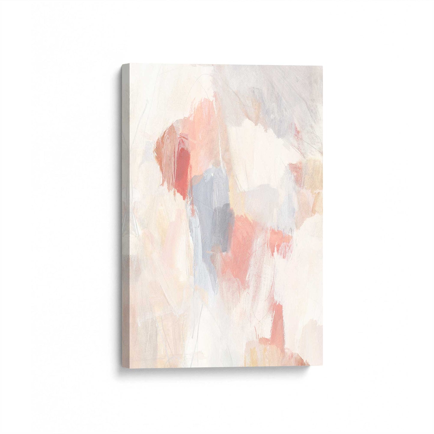 [Color:Stretched Canvas], Picture of art at an angle