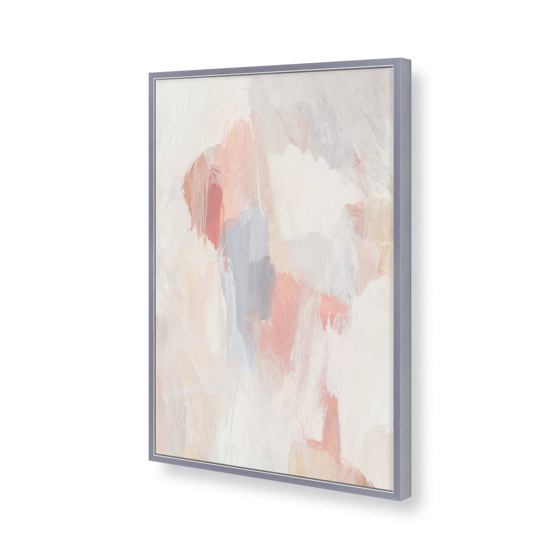 [Color:Polished Chrome], Picture of art in a Polished Chrome frame of the corner