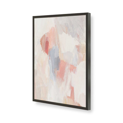 [Color:Satin Black], Picture of art in a Satin Black frame of the corner