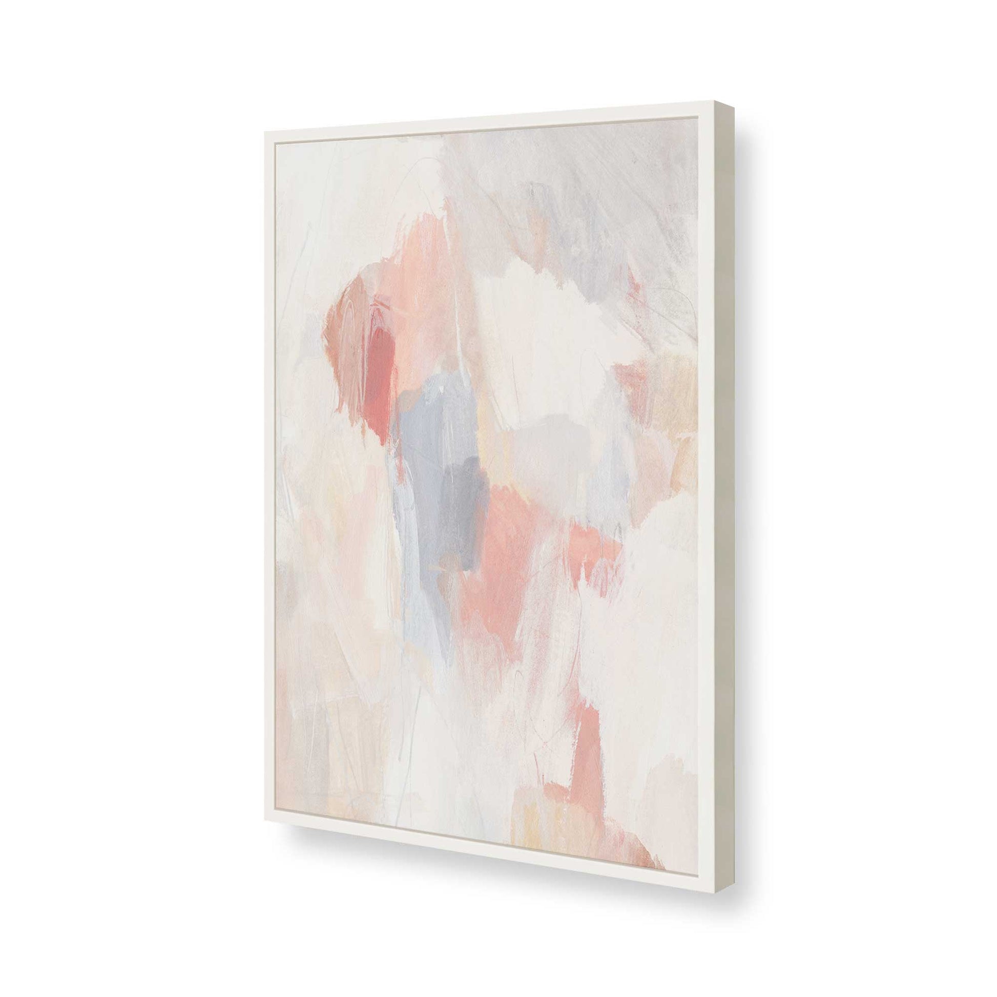 [Color:Opaque White], Picture of art in a Opaque White frame of the corner