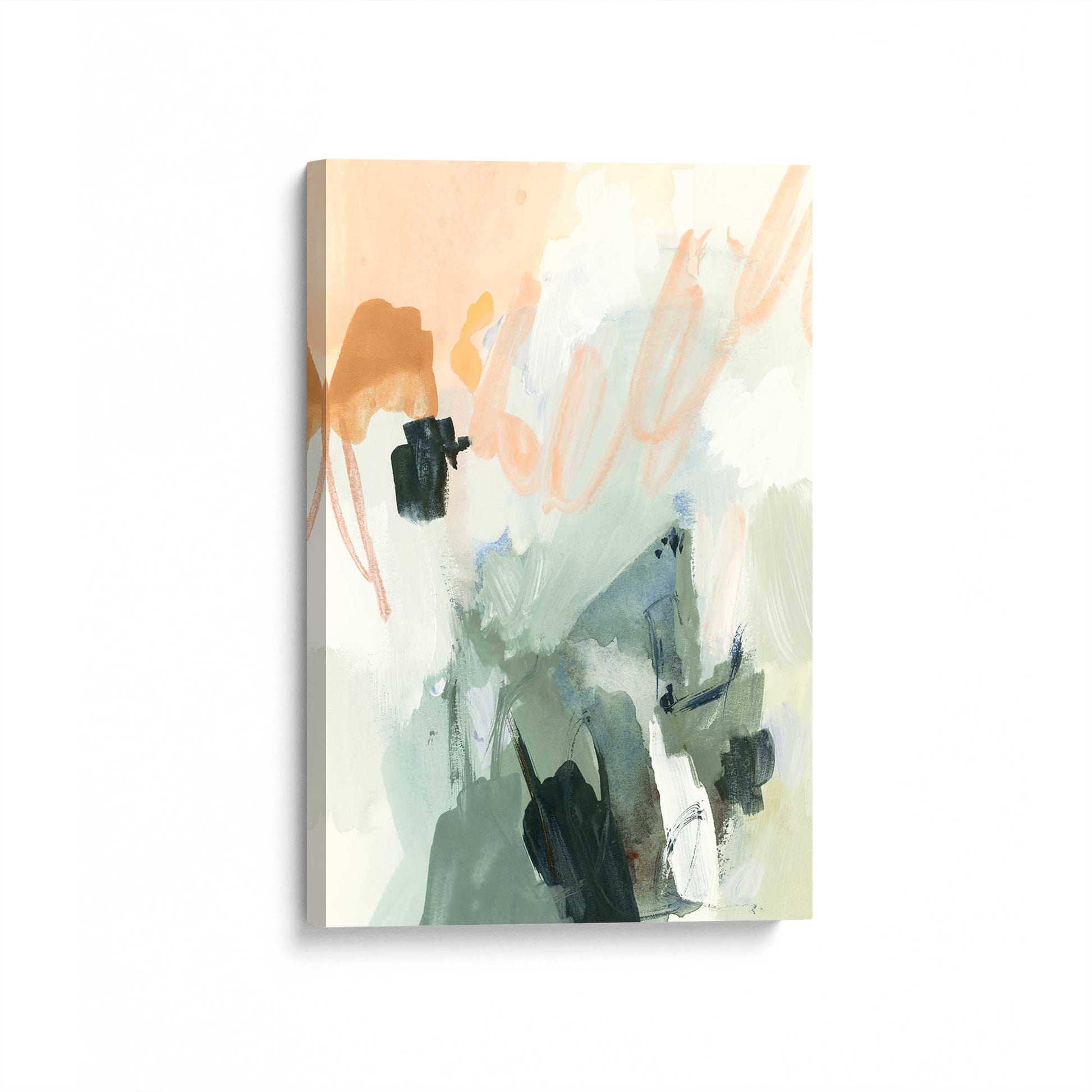 [Color:Stretched Canvas], Picture of art at an angle