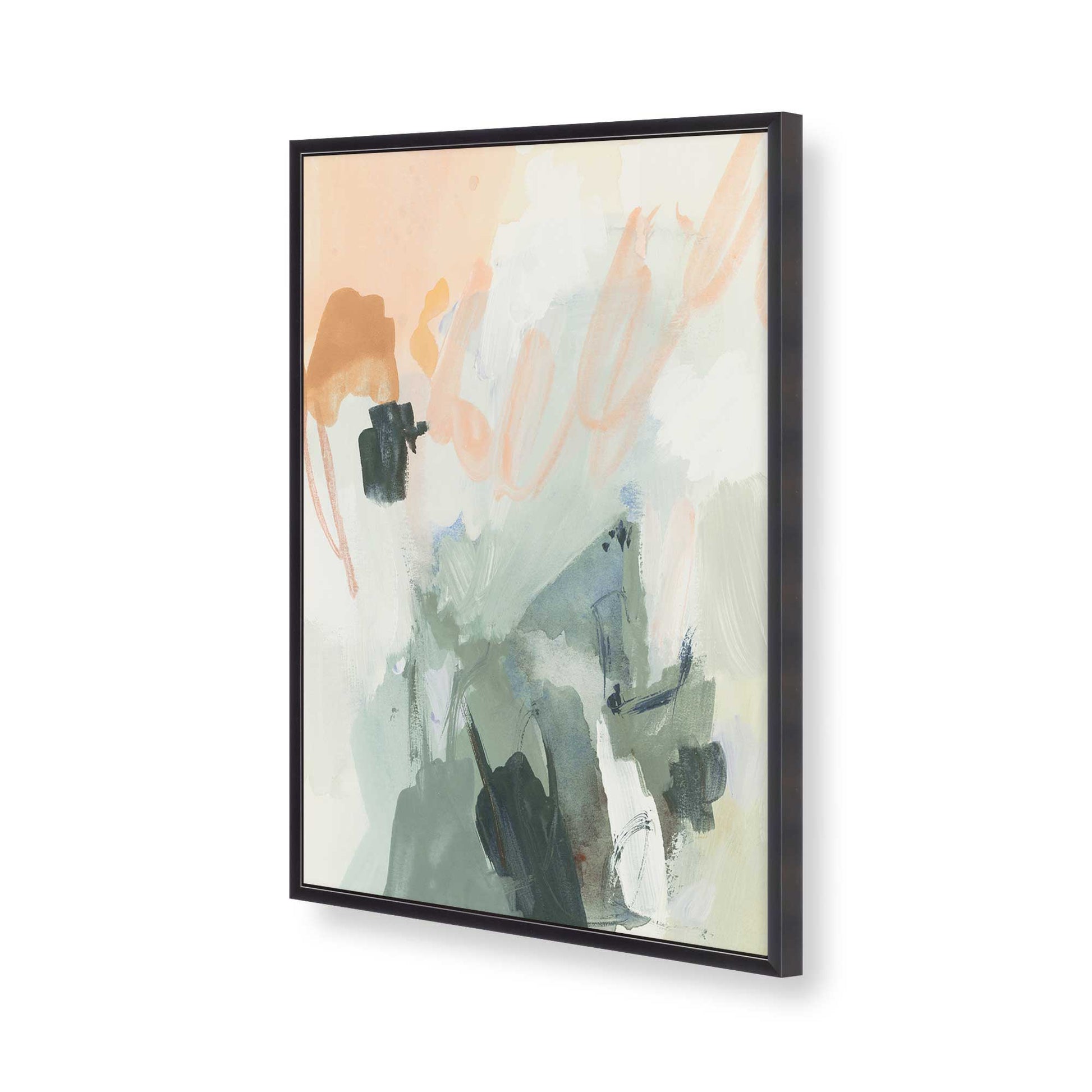 [Color:Weathered Zinc], Picture of art in a Weathered Zinc frame of the corner